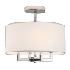 Nowoczesny Plafon Sufitowy Biały LILLE C04944NI-WH COSMO LIGHT